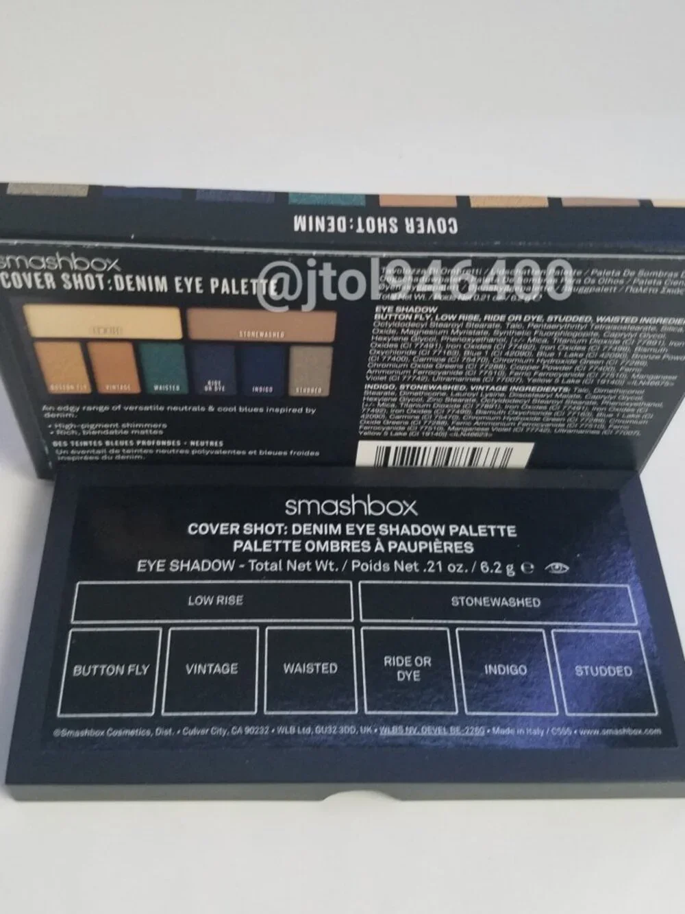 Smashbox Cover Shot Denim Eyeshadow Palette